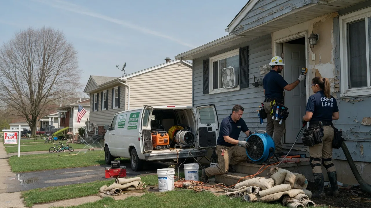 Flood Cleanup in Tehachapi, CA near me